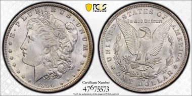 1890-O $1 MS64