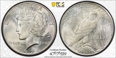 1926 $1 MS64