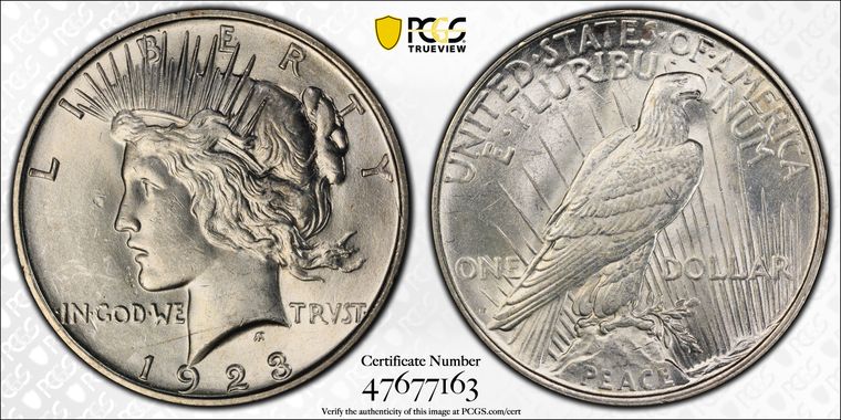 Cert 47677163 - Coin Image