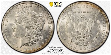 1889 $1 MS62