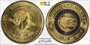 2023 $2 Vegemite Centenary Colorized Tastes Like Australia MS67