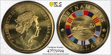 2023-C $2 Vietnam War Colorized MS69