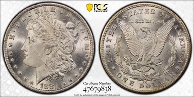1881-CC $1 MS65