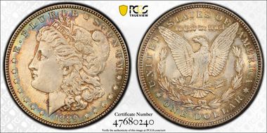 1889 $1 MS64