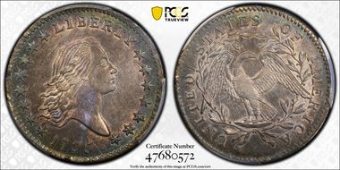 1795 50C AU58
