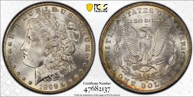 1899-O $1 MS65