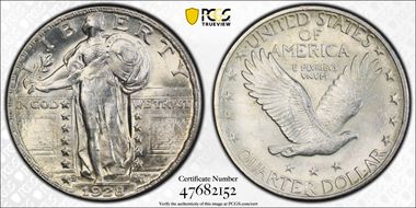 1928-D 25C MS65