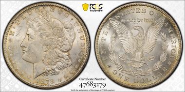 1878-CC $1 MS62