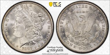 1881-CC $1 MS64