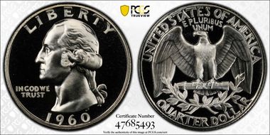 1960 25C PR68