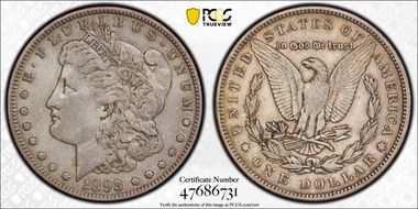 1893 $1 XF40