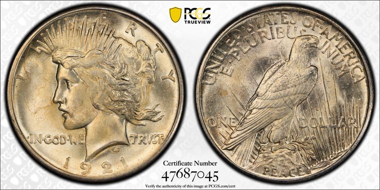 Cert 47687045 - Coin Image