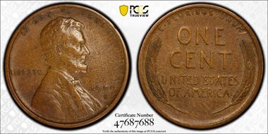 1909-S 1C Lincoln VF30BN