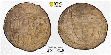 (1649-60) 2D S-3221 Commonwealth VF35