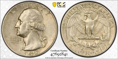 1940 25C AU53