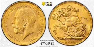 1916-P Sov S-4001 MS65