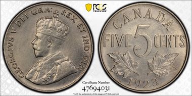 1923 5C MS63