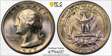 1965 25C MS67