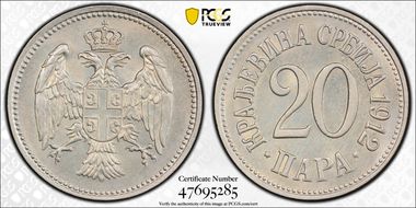 1912 20 Para MS64