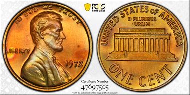 1972 1C DDO, FS-101 MS65RB