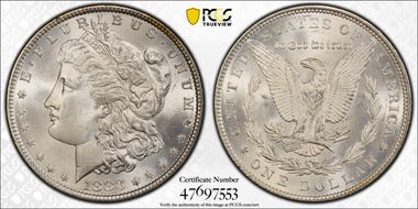 1883 $1 MS65