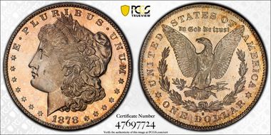 1878-S $1 MS63