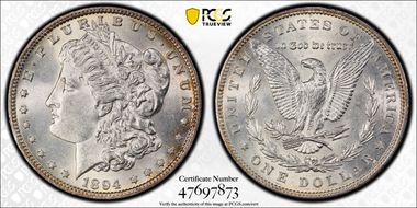 1894 $1 MS61