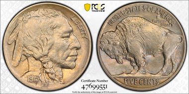 1915 5C AU58
