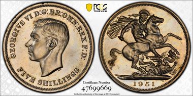 1951 Crown Festival of Britain PL1