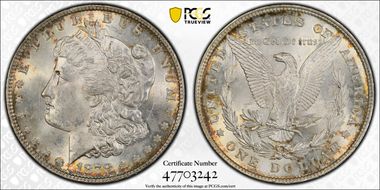 1878 8TF $1 MS62