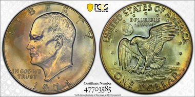1974-D $1 MS66