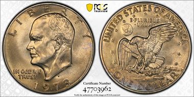 1973-D $1 MS67