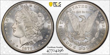 1879-S $1 MS68