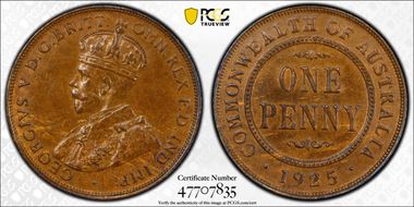1925 1D KM-23 MS64BN