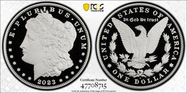 2023-S $1 Morgan Dollar First Strike PR70DCAM