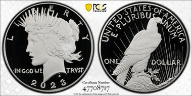 2023-S $1 Peace Dollar First Strike PR69DCAM