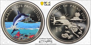 2000 $1 KM-58 Swordfish PR69DCAM