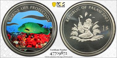 2003 $1 KM-69 Napoleon Fish PR68DCAM