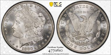 1880/9-S $1 MS67