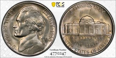 1940-S/S 5C RPM, FS-501 MS67