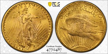 1911 $20 MS64+