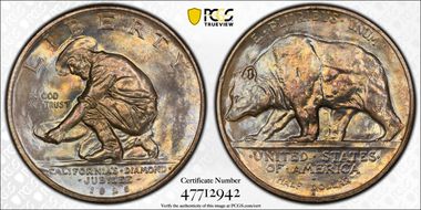 1925-S 50C California MS67