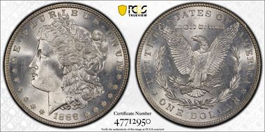 1888 $1 MS67