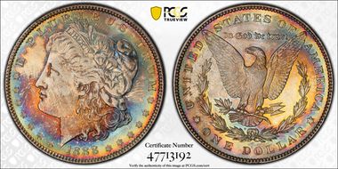 1888 $1 MS66+