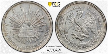 1904-Mo AM Peso KM-409.2 AU55