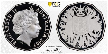 2009 50C Silver PR69DCAM