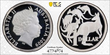 2009 $1 Silver PR68DCAM