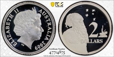 2009 $2 Silver PR68DCAM