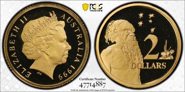 1999 $2 PR69DCAM