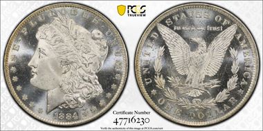 1884-O $1 MS66DMPL